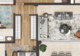 Planta 121m²- Brás Wonder by Lavvi