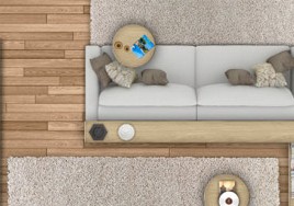 Planta 37m² 1 dormitório