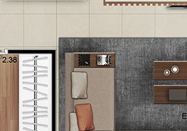 High Mooca - Planta 159m² 3 suítes
