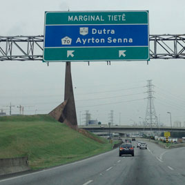 Acessos Marginal Tietê e Ayrton Senna