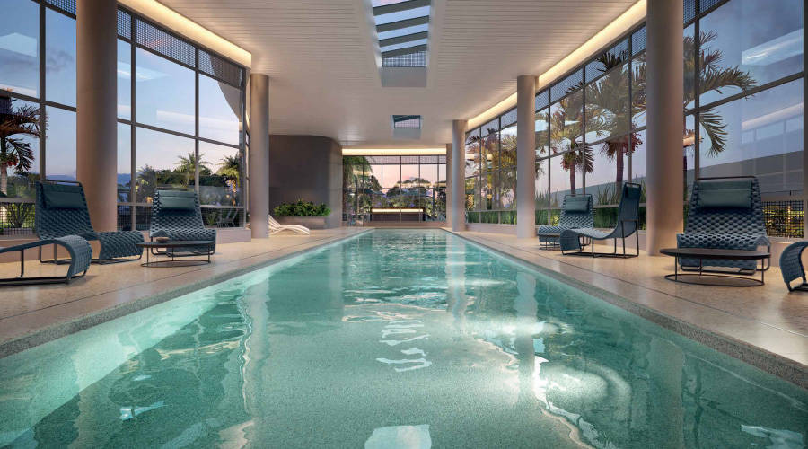 Infinity Ibirapuera – Piscina coberta e aquecida
