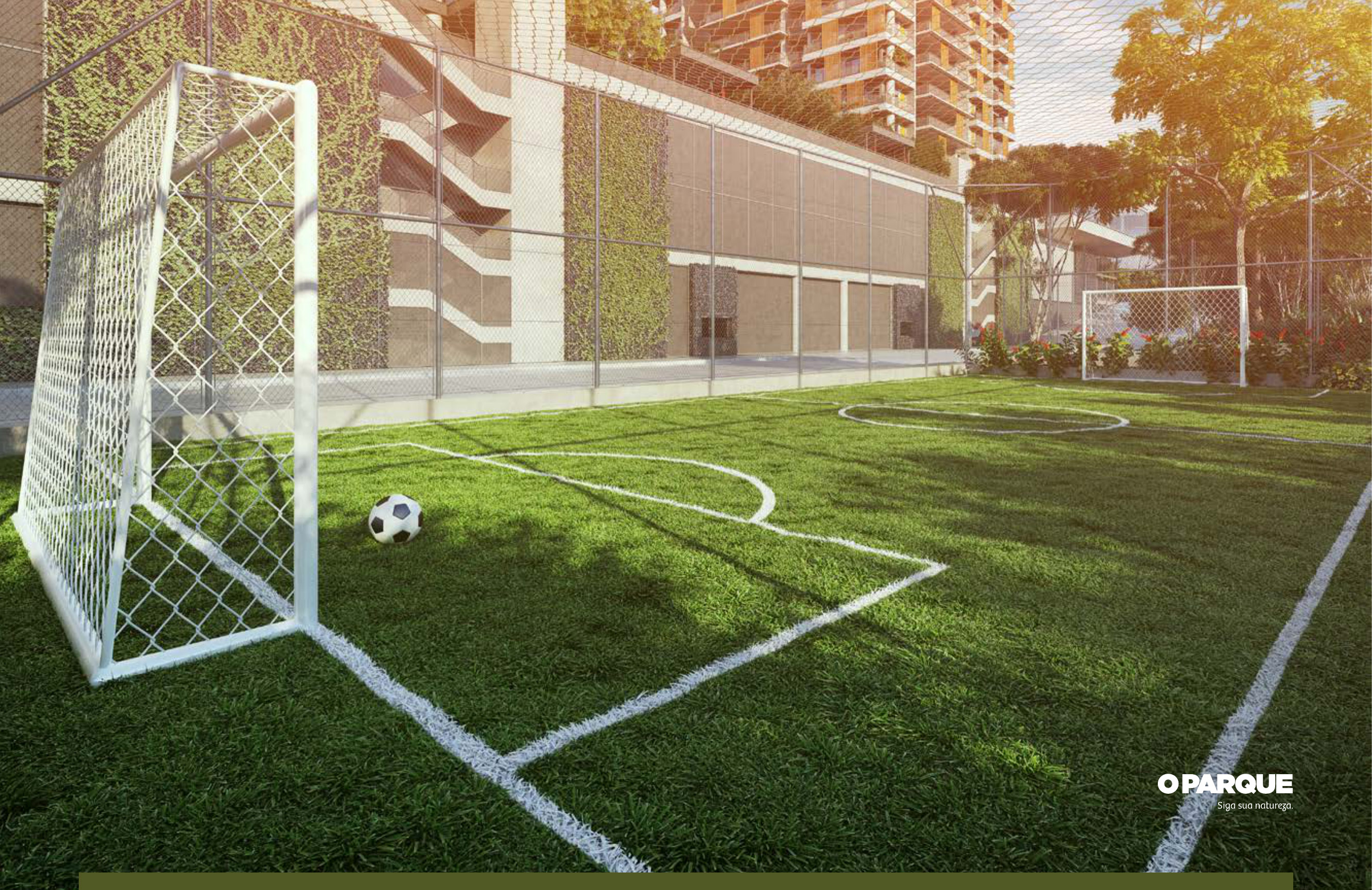 O Parque Brooklin - Quadra Gramada