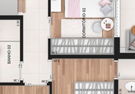 Tradição Vila Matilde - Planta 88m² - 3 dorm