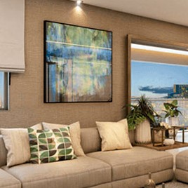 Living apartamento 145m²
